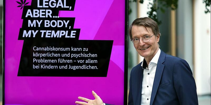 Karl Lauterbach bei der Vorstellung der Cannabis-Kampagne (Archiv) - Foto: über dts Nachrichtenagentur