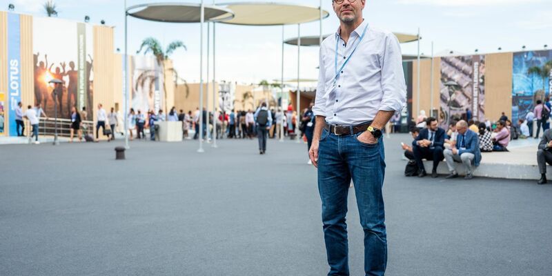 Martin Kaiser, Geschäftsführender Vorstand von Greenpeace Deutschland, auf dem Gelände des UN-Klimagipfel COP27 (Archivbild). - Foto: Christophe Gateau/dpa