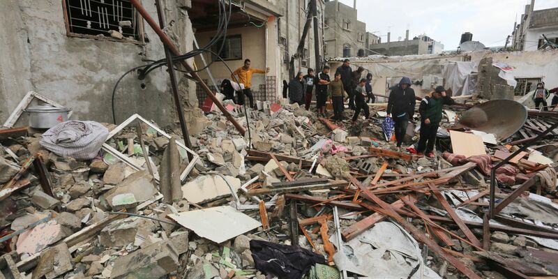 Der UN-Sicherheitsrat fordert Waffenruhen in Gaza. - Foto: Hatem Ali/AP