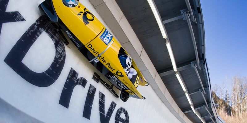 2026 könnten in Deutschland olympische Schlittenrennen stattfinden. - Foto: Peter Kneffel/dpa