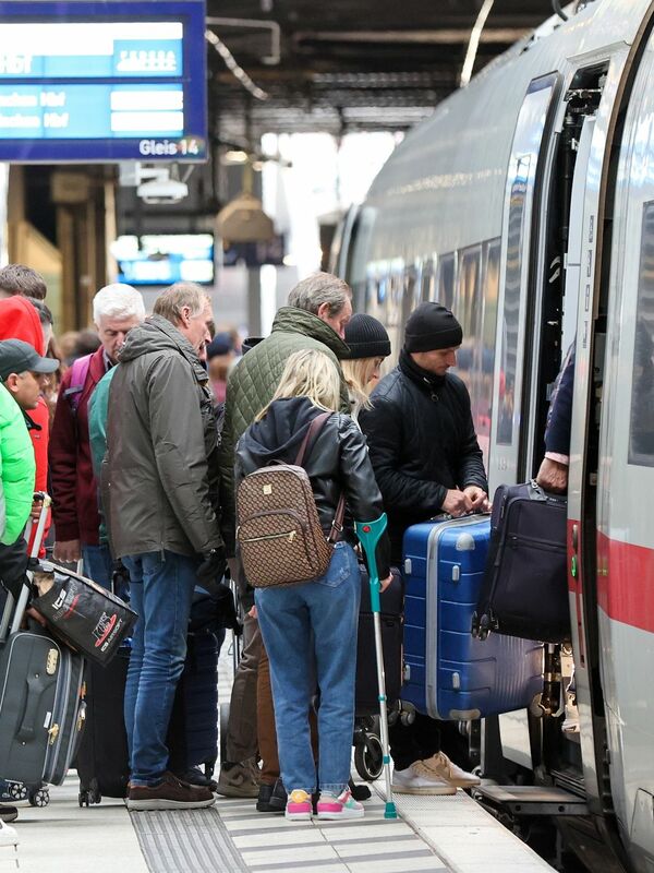 Der 20-Stunden-Warnstreik Der GDL Ist Beendet Und Der Schienenverkehr ...