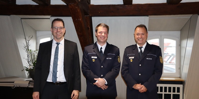 POL-LB: Polizeipräsidium Ludwigsburg: Polizeirevier Marbach am Neckar unter neuer Leitung - Foto: presseportal.de