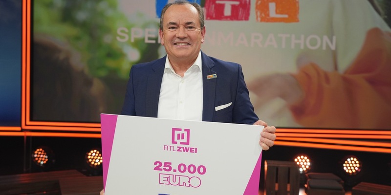 RTLZWEI schaltet live zum RTL-Spendenmarathon - Foto: presseportal.de