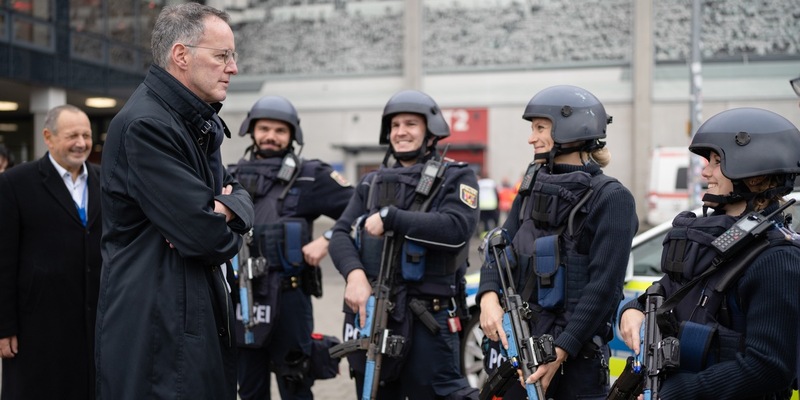 POL-PPMZ: Großübung des Polizeipräsidiums Mainz Polizei erfolgreich beendet - Foto: presseportal.de