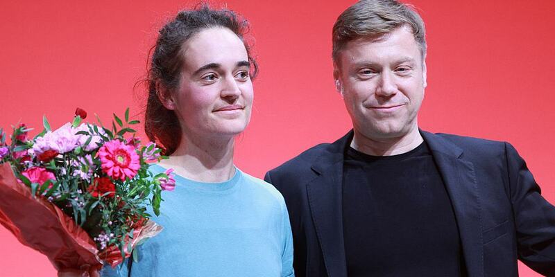 Carola Rackete und Martin Schirdewan am 18.11.2023 - Foto: über dts Nachrichtenagentur