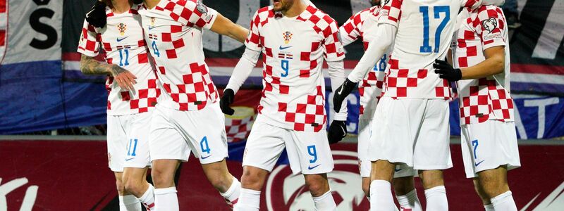Kroatien steht vor der direkten Qualifikation für die EURO 2024 in Deutschland. - Foto: Roman Koksarov/AP