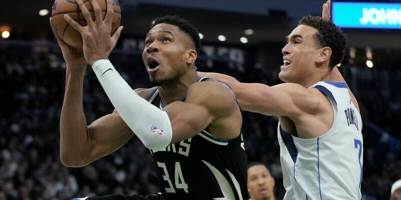 Giannis Antetokounmpo verdient in dieser Saison 45,64 Millionen US-Dollar. - Foto: Morry Gash/AP
