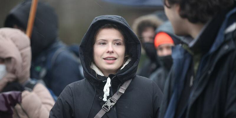 Luisa Neubauer bei einer Demo bei Lützerath im Januar 2023 - Foto: über dts Nachrichtenagentur