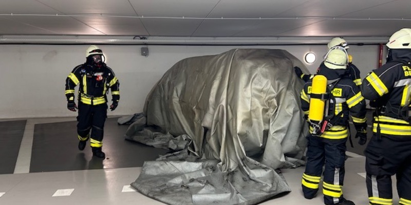 FW-KLE: Grenzüberschreitendes Einsatztraining in den Niederlanden - Foto: presseportal.de
