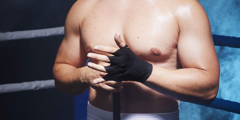 Schlagabtausch der Sixpacks: TheGeneticOne steigt bei The Great Fight Night gegen The Franklin in den Ring - Foto: © Joyn/Marc Rehbeck Dieses Bild darf honorarfrei für redaktionelle Zwecke und nur im Rahmen der Berichterstattung zu The Great Fight Night verwendet werden. Verwendung nur mit vollständigem Copyrightvermerk. Das Foto darf nicht verändert, bearbeitet und