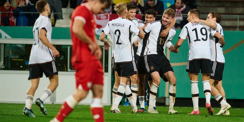 Die deutsche U21 setzte sich nach Rückstand noch mit 3:1 gegen Polen durch. - Foto: Bernd Thissen/dpa