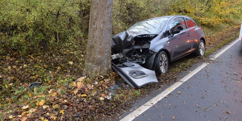 POL-HI: Müdigkeit verursacht Verkehrsunfall - Foto: presseportal.de