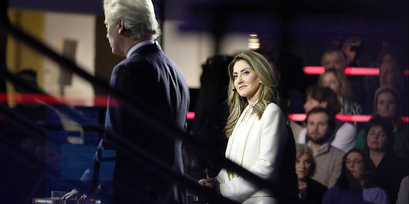 Geert Wilders und Dilan Yesilgöz am 21.11.2023 - Foto: über dts Nachrichtenagentur