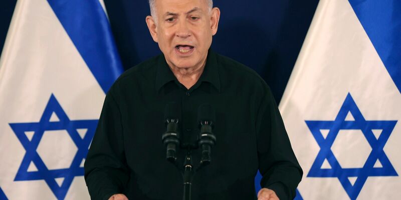 Benjamin Netanjahu: «Bis wir alle unsere Ziele erreicht haben.» - Foto: Abir Sultan/Pool European Pressphoto Agency/AP