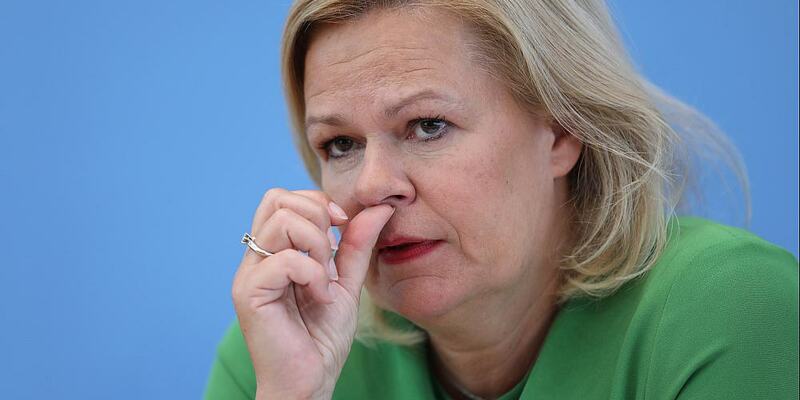 Nancy Faeser (Archiv) - Foto: über dts Nachrichtenagentur