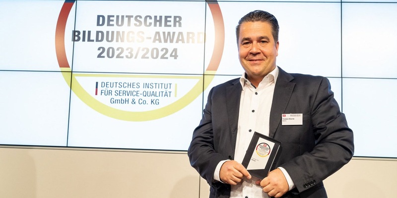 Deutscher Bildungs-Award 2023/2024 für REFA / REFA unter den Top 3 in der Kategorie Prozess- und Projektmanagement - Foto: presseportal.de