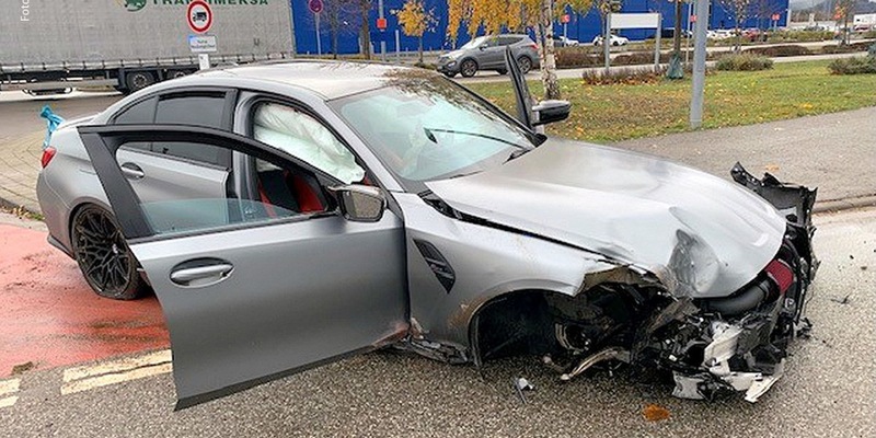 POL-PPWP: Unfall mit verletztem Fahrer - Foto: presseportal.de