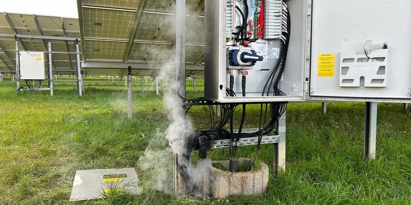 FW Xanten: Brand einer elektrischen Anlage - Foto: presseportal.de