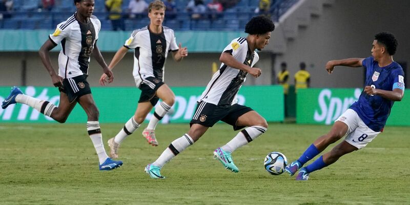 Die deutsche U17-Auswahl hatte bei der WM 3:2 im Achtelfinale gegen die USA gewonnen. - Foto: Septianjar Muharam/XinHua/dpa
