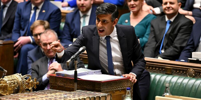 Seit Wochen wächst auch innerhalb der Konservativen Partei die Kritik an Regierungschef Rishi Sunak. - Foto: Jessica Taylor/UK Parliament/AP/dpa