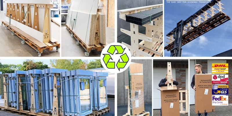 Wertvolle Ressourcen sinnvoller einsetzen - Transportsystemhersteller ELOORAC definiert Nachhaltigkeit im Transport- und Lagerwesen komplett neu - Foto: presseportal.de