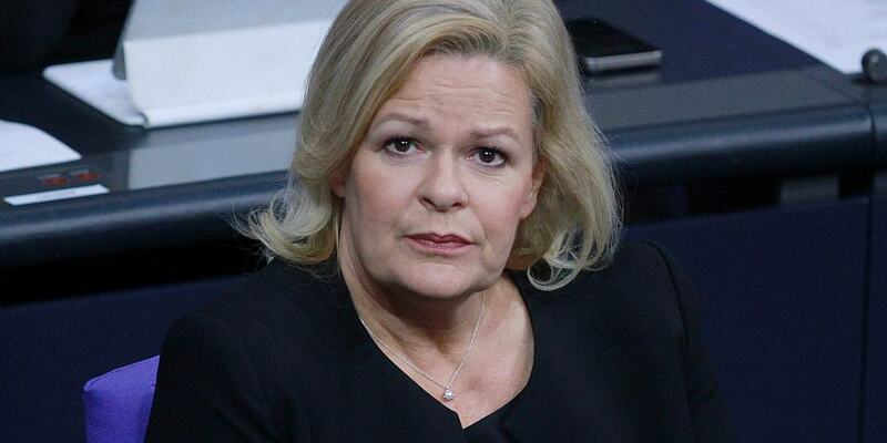 Nancy Faeser (Archiv) - Foto: über dts Nachrichtenagentur