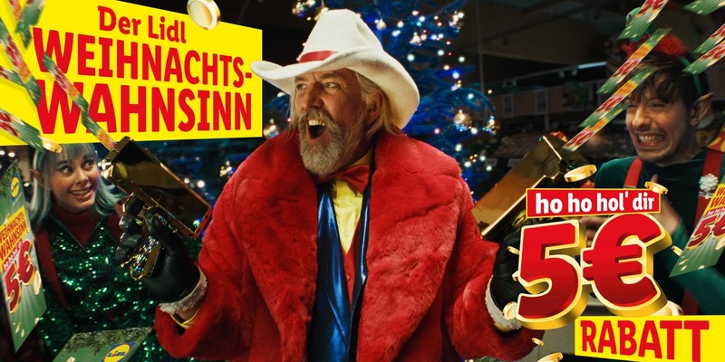 Weihnachtswahnsinn: Lidl in Deutschland feiert Jahresende mit großer Rabattaktion / Ab dem 27. November vier Wochen lang bei jedem Einkauf ab 40 Euro* fünf Euro Rabatt - Foto: presseportal.de