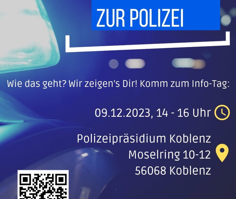 POL-PPKO: Dein Weg zur Polizei mit Mittlerer Reife - Zusatztermin! - Foto: presseportal.de