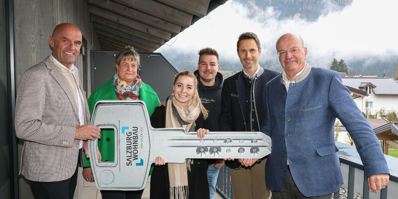 Projektübergabe in Bramberg-Mühlbach - Foto: Neumayr über pressetext.de