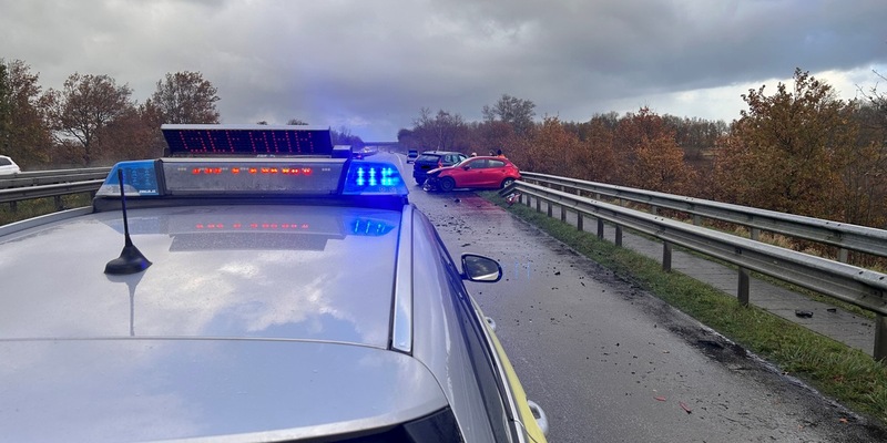POL-CUX: Mehrere Verkehrsunfälle auf der BAB27 infolge von Hagelschauern - Nachtrag - Foto: presseportal.de