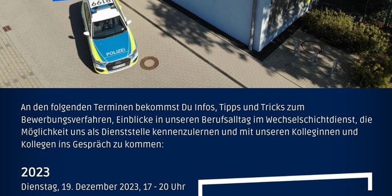 POL-PPRP: Termine Berufsinfoabende 2023/2024 - Foto: presseportal.de