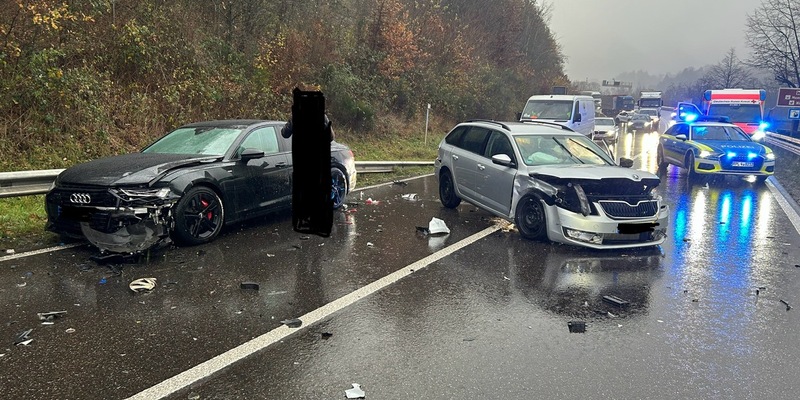 POL-PDLD: B10 nach Unfall derzeit gesperrt - Foto: presseportal.de