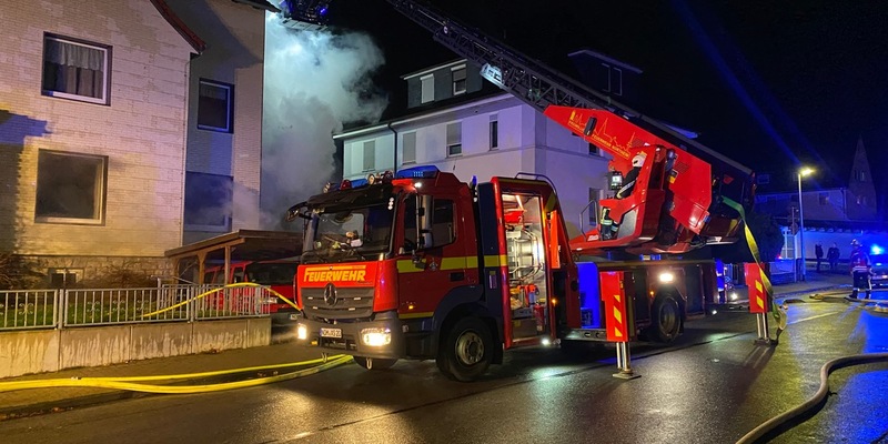 POL-NOM: Brand eines Zweifamilienhauses - Foto: presseportal.de