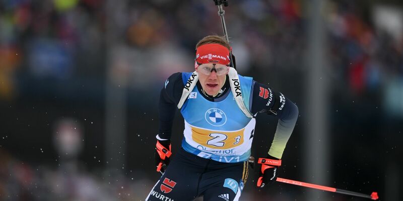 Roman Rees geht für die deutsche Mixedstaffel in Östersund an den Start. - Foto: Hendrik Schmidt/dpa/Archivbild