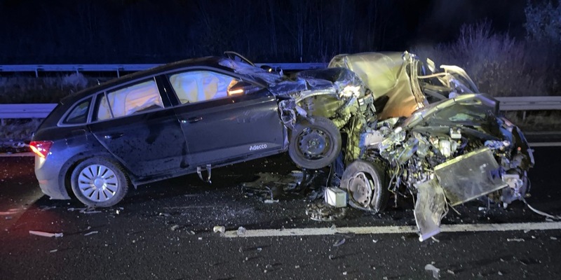 POL-HRO: Schwerer Verkehrsunfall mit fünf verletzten Personen auf der BAB 20 bei Wismar - Foto: presseportal.de