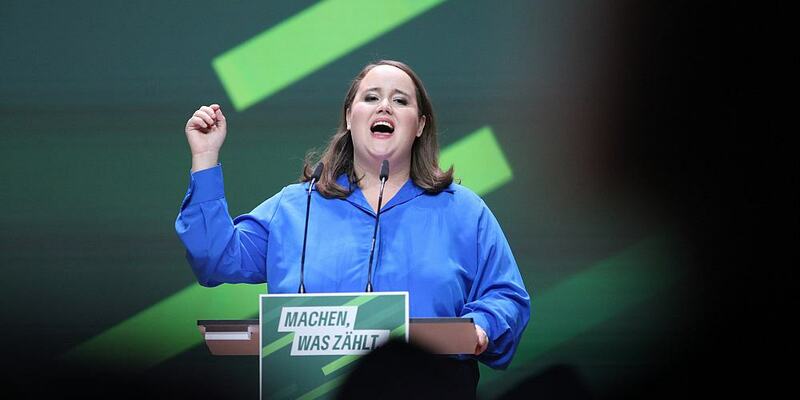 Ricarda Lang beim Grünen-Parteitag 2023 in Karlsruhe - Foto: über dts Nachrichtenagentur