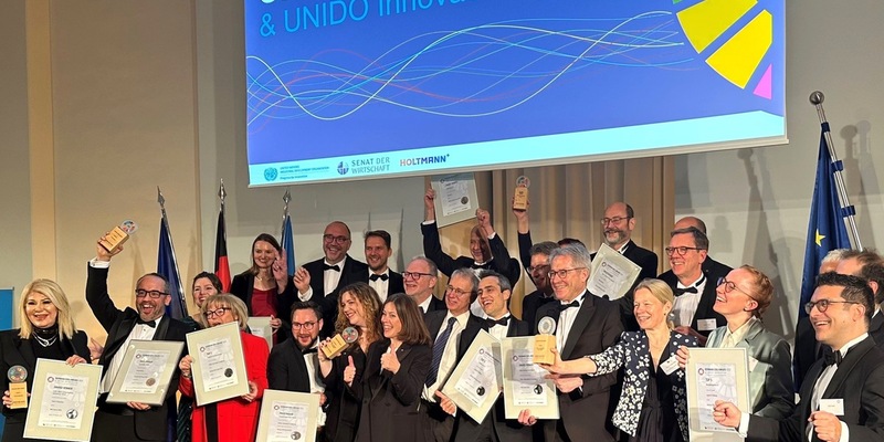 Die Gewinner des German SDG-Award & UNIDO Innovation Award / Der Senat der Wirtschaft würdigt die Gewinner des German SDG-Award & UNIDO Innovation Award - Foto: presseportal.de