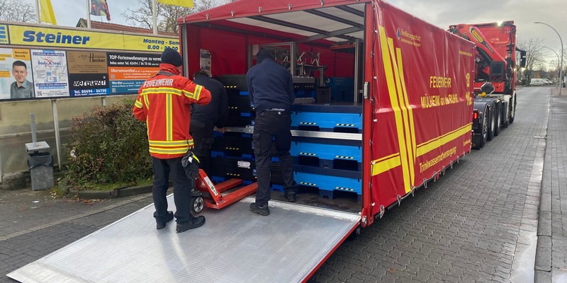 FW-MH: Mülheimer Spezialkräfte unterstützen bei Trinkwassernotlage im Kreis Coesfeld - Foto: presseportal.de