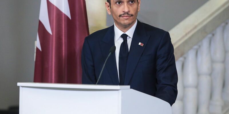 Der katarische Regierungschef Mohammed bin Abdulrahman Al Thani hält eine Verlängerung der Feuerpause für möglich. - Foto: -/Ukrinform/dpa