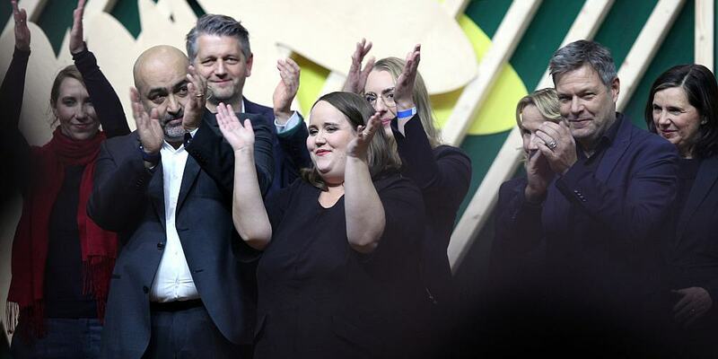 Grünen-Spitze auf Parteitag (Archiv) - Foto: über dts Nachrichtenagentur