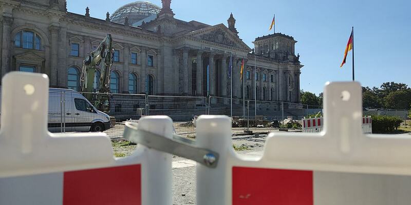 Baustelle vor Deutschem Bundestag (Archiv) - Foto: über dts Nachrichtenagentur