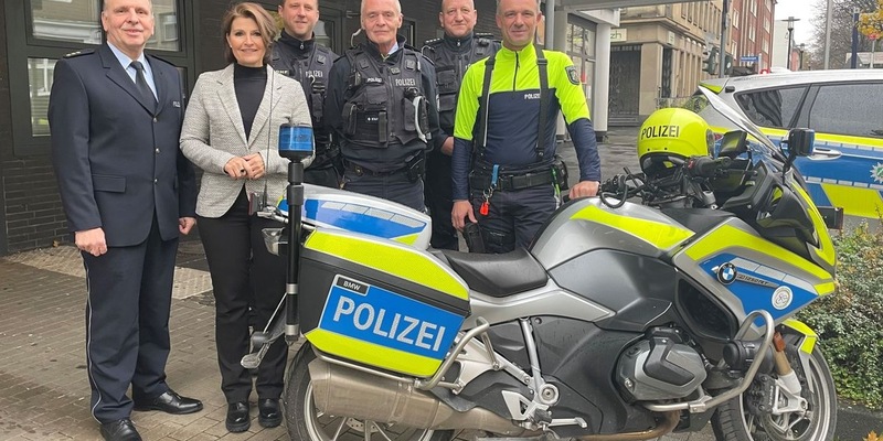 POL-HA: Mathias Witte wird Leiter der Polizeisonderdienste (PSD) - Polizeipräsidentin Ursula Tomahogh stellt neue Einheit vor - Foto: presseportal.de