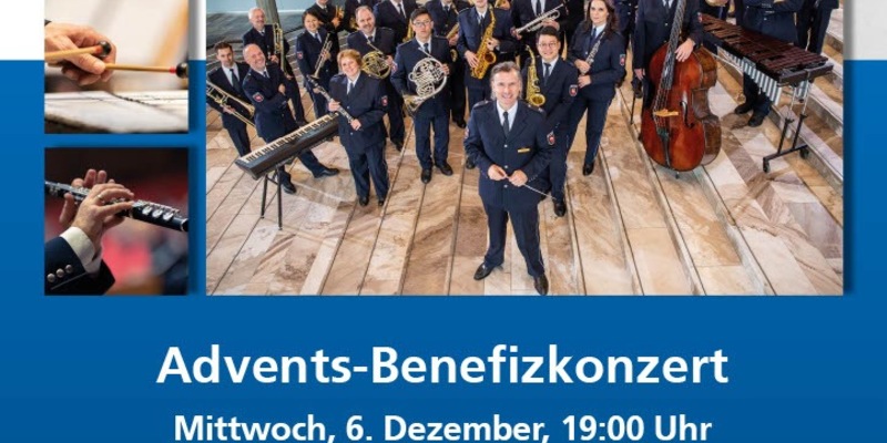 POL-LG: ++ Jubiläum & Abschied am Nikolaustag ++ 10. Benefiz-Adventskonzert des Polizeiorchesters in St. Johannis ++ letztes Konzert unter der Leitung von Thomas Boger ++ save the date: 06.12.23 - Foto: presseportal.de