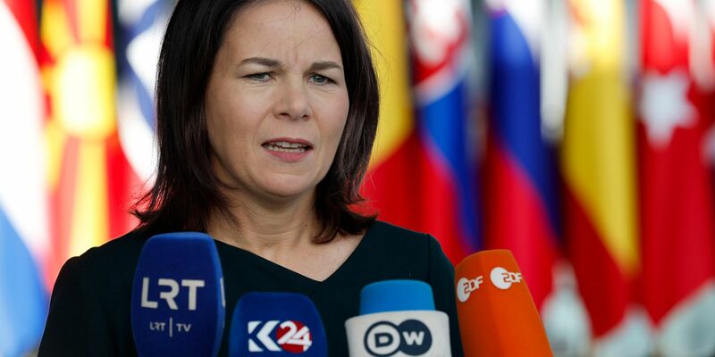Außenministerin Annalena Baerbock. - Foto: Geert Vanden Wijngaert/AP/dpa
