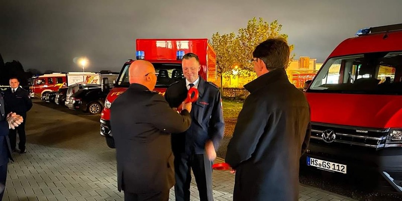 FW Selfkant: Fahrzeugübergabe und Segnung - Foto: presseportal.de