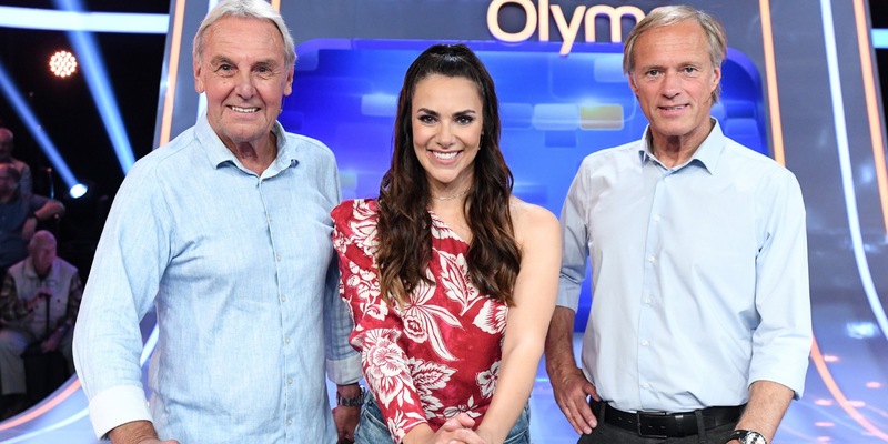 Sportexperten gegen den Quizduell-Olymp: Jörg Wontorra und Gerhard Delling bei Esther Sedlaczek / Quizduell-Olymp am Freitag, 1. Dezember, 18:50 Uhr im Ersten - Foto: presseportal.de
