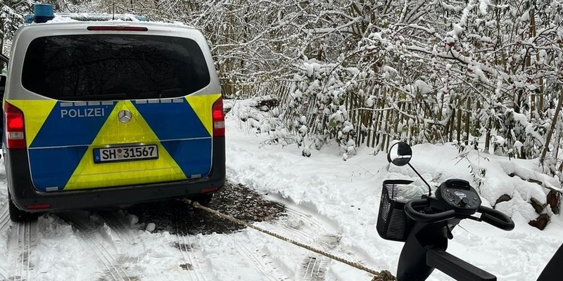 POL-KI: 231129.2 Kiel: Polizeiliche Hilfe mal anders - Foto: presseportal.de