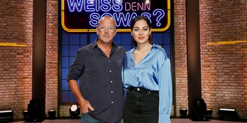 Das Schauspieler-Duell: Heino Ferch und Nilam Farooq bei Wer weiß denn sowas? - Das Wissensquiz vom 4. bis 8. Dezember 2023, um 18:00 Uhr im Ersten - Foto: presseportal.de