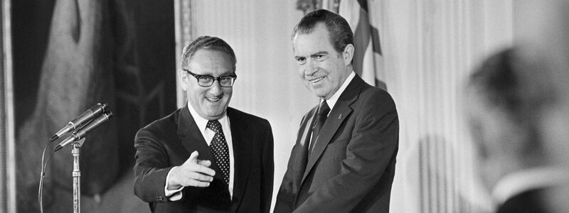 Unter Richard Nixon wurde Henry Kissinger Außenminister. - Foto: Uncredited/AP
