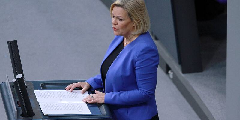 Nancy Faeser am 30.11.2023 - Foto: über dts Nachrichtenagentur